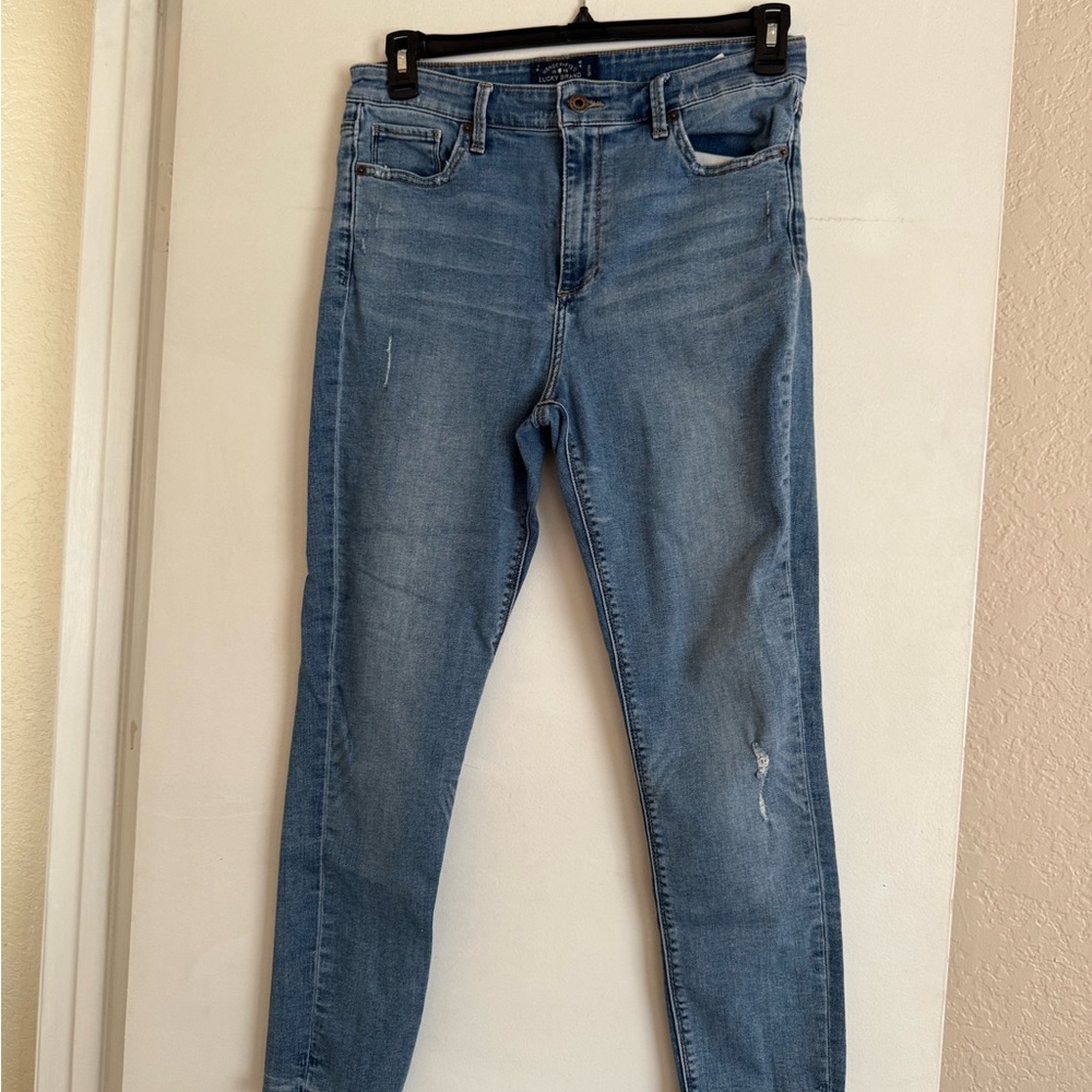 Lucky Brand Blue Skinny Jeans Modern Fit